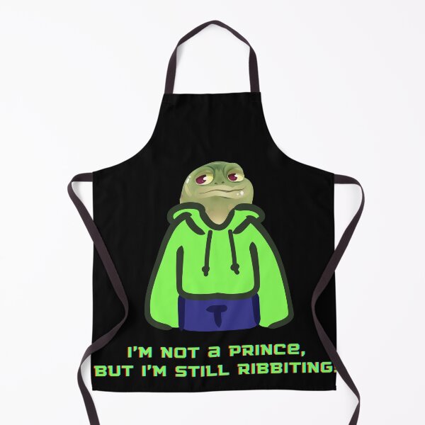 Item preview, Funny Flog, I'm not a prince, but I'm still ribbiting! vintage classic T-shirt designed and sold by shuttersnook.