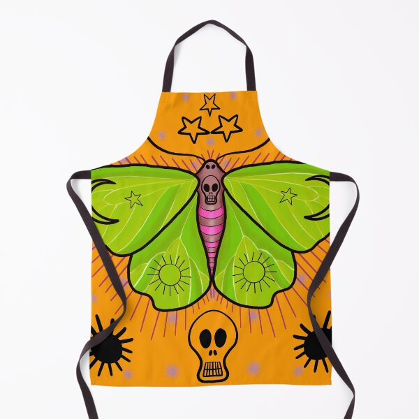 Item preview, Skull moth_marigold designed and sold by NeonEye-Designs.
