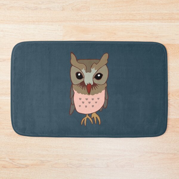 Item preview, A cool old owl is standing and looking at something. designed and sold by Chattakan.