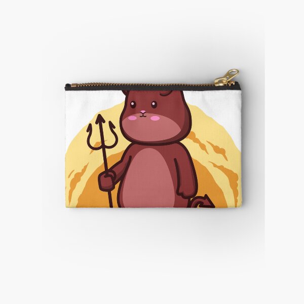 Item preview, Cute bunny being a devil holding a trident designed and sold by chomaruddin tri amboko.