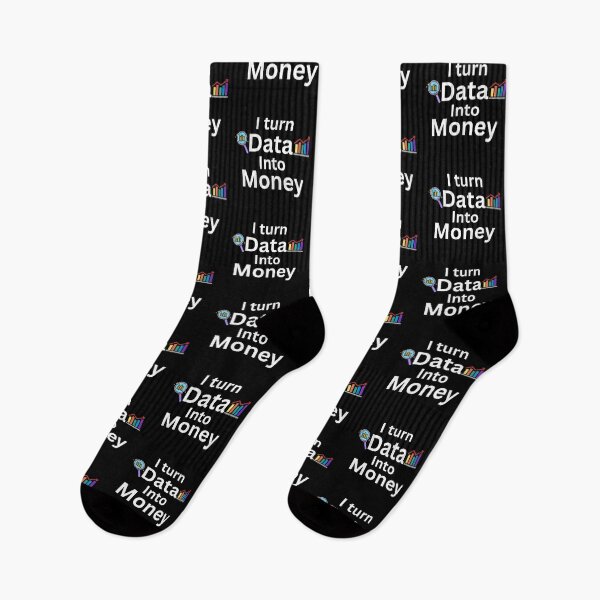 Item preview, I turn data into money, data analyst and data scientist  designed and sold by NoetherSym.