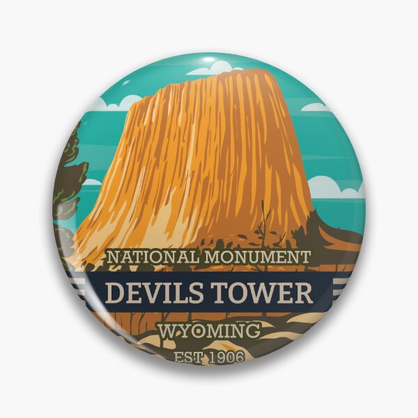 Item preview, Devils Tower in Wyoming designed and sold by AestheticColor.