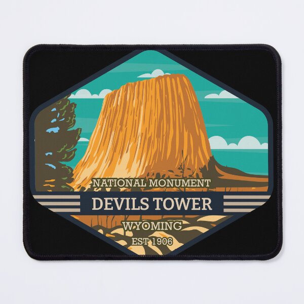 Item preview, Devils Tower in Wyoming designed and sold by AestheticColor.
