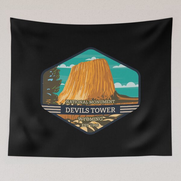 Item preview, Devils Tower in Wyoming designed and sold by AestheticColor.