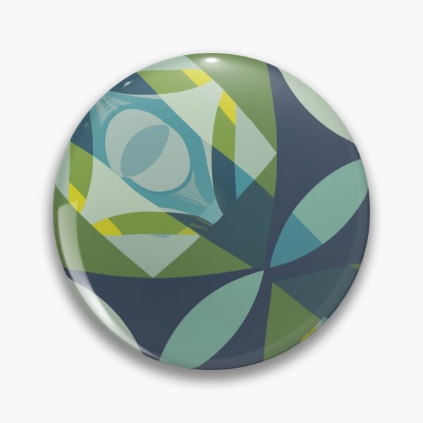 Item preview, Symmetrical and abstract geometric pattern with clean lines designed and sold by SeamlessBlend.
