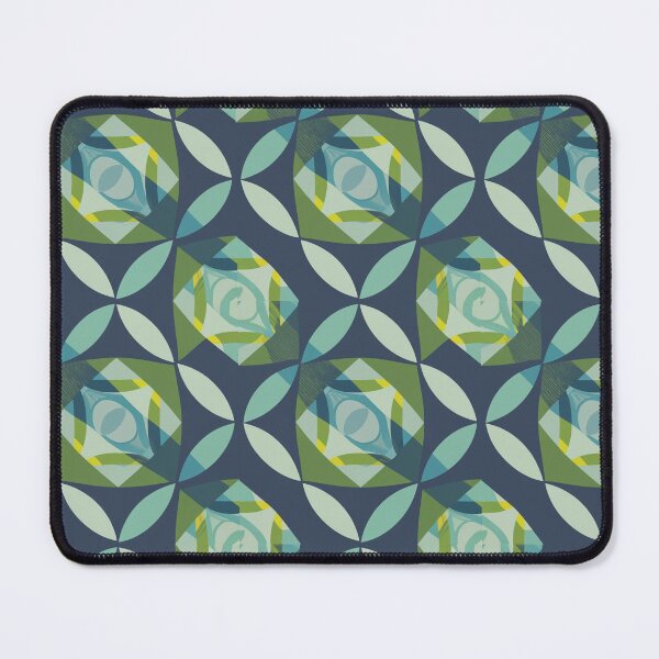 Item preview, Symmetrical and abstract geometric pattern with clean lines designed and sold by SeamlessBlend.