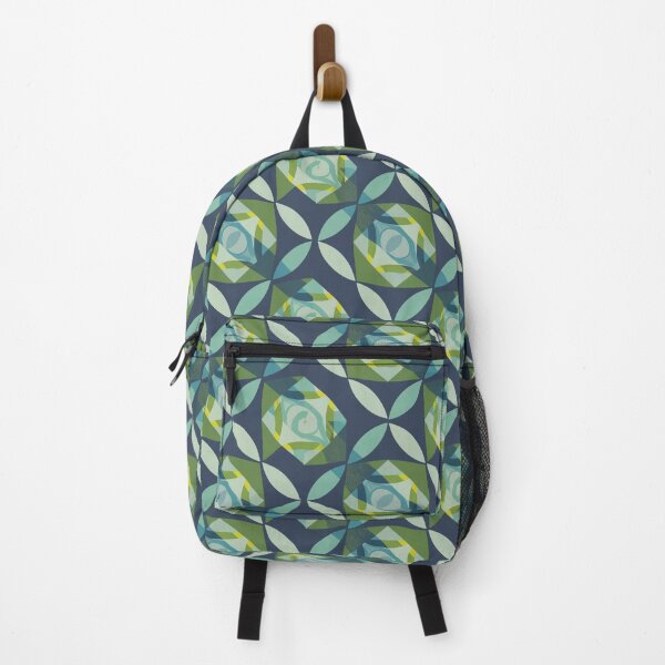Item preview, Symmetrical and abstract geometric pattern with clean lines designed and sold by SeamlessBlend.