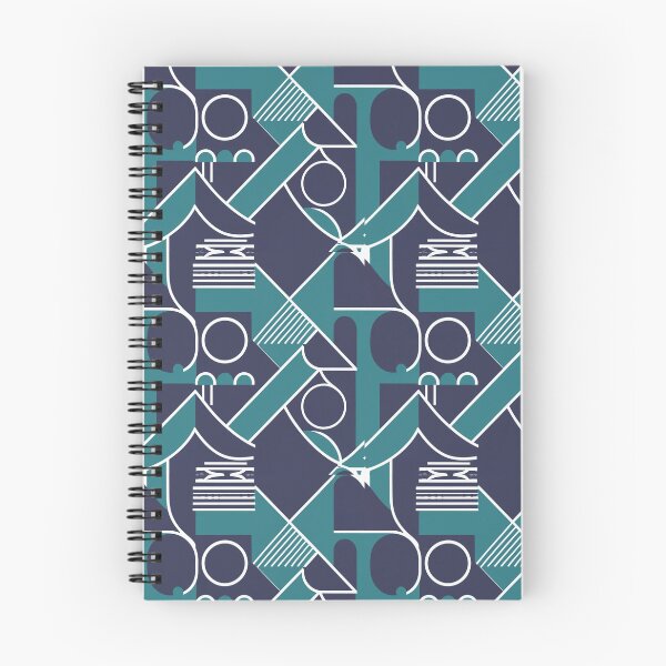 Item preview, Symmetrical and abstract geometric pattern with clean lines designed and sold by SeamlessBlend.