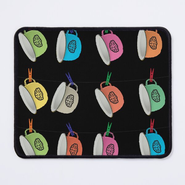Item preview, Brain Pattern Mugs Hung Up designed and sold by robinstudio.