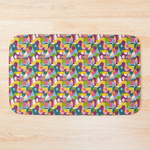 Item preview, Symmetrical and abstract geometric pattern with clean lines designed and sold by SeamlessBlend.