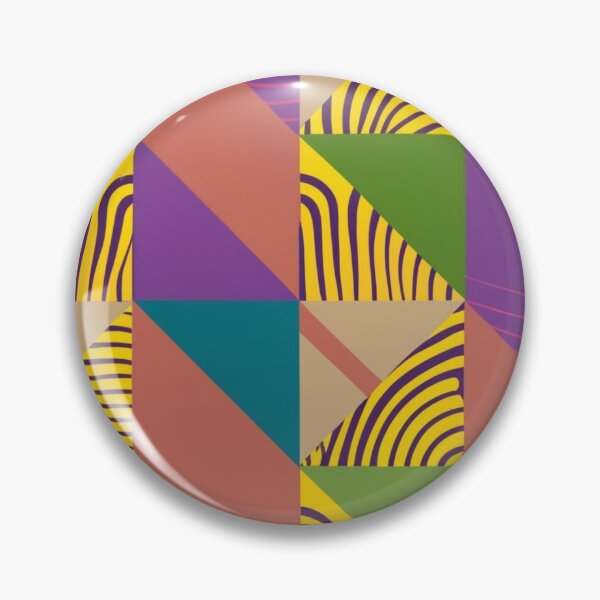 Item preview, Symmetrical and abstract geometric pattern with clean lines designed and sold by SeamlessBlend.
