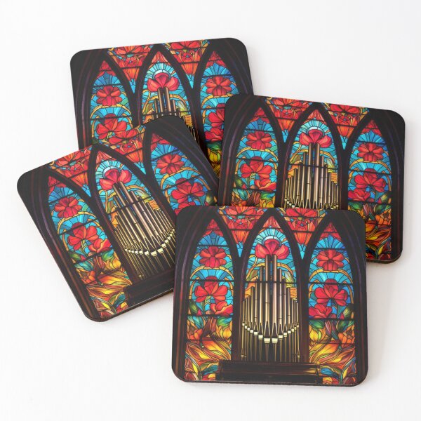 Item preview, Church Organ and Poppies designed and sold by pinkal.
