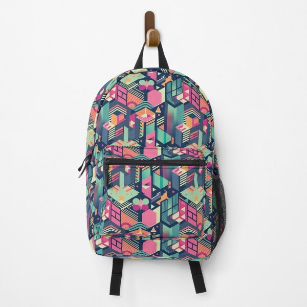 Item preview, Symmetrical and abstract geometric pattern with clean lines designed and sold by SeamlessBlend.