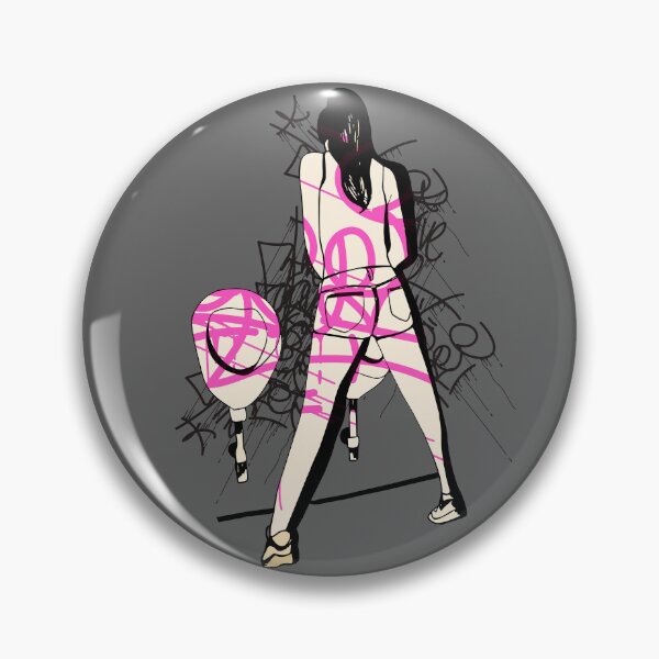 Item preview, Street Woman Graffiti designed and sold by blackink-design.