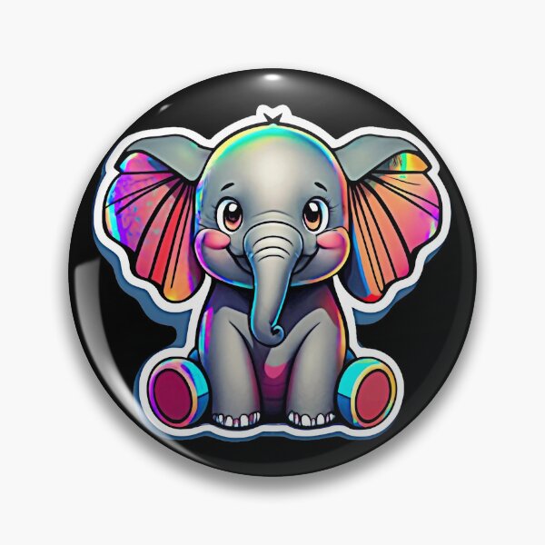Item preview, Elefante holográfico designed and sold by Graphics Galore.