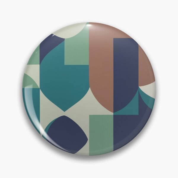 Item preview, Symmetrical and abstract geometric pattern with clean lines designed and sold by SeamlessBlend.