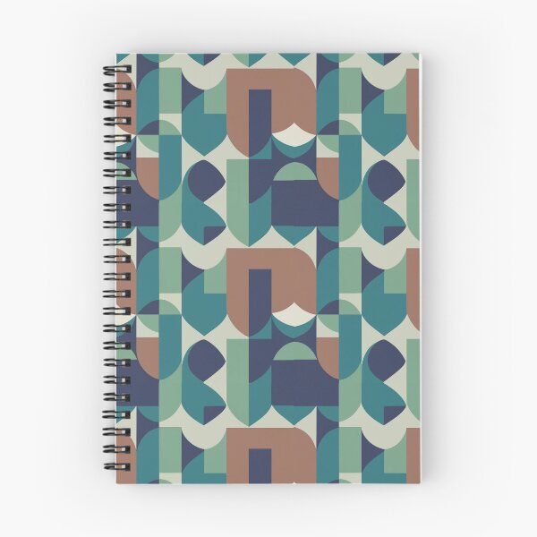 Item preview, Symmetrical and abstract geometric pattern with clean lines designed and sold by SeamlessBlend.