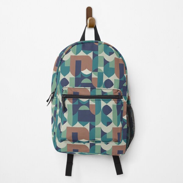 Item preview, Symmetrical and abstract geometric pattern with clean lines designed and sold by SeamlessBlend.