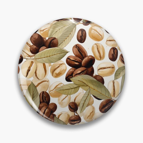 Item preview, Coffee Bean Black and White designed and sold by Mindterest.