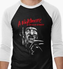 Freddy Krueger Men's Baseball ¾ T-Shirt