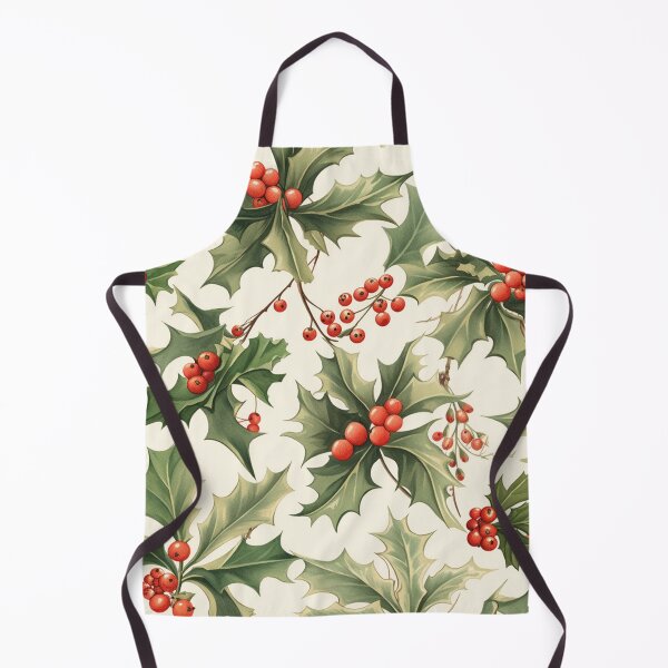 Artikelvorschau, Geburtsmonat Blume Dezember Holly Berry verlässt Muster Weihnachtsgeschenk entworfen und verkauft von OliveAndSnow.