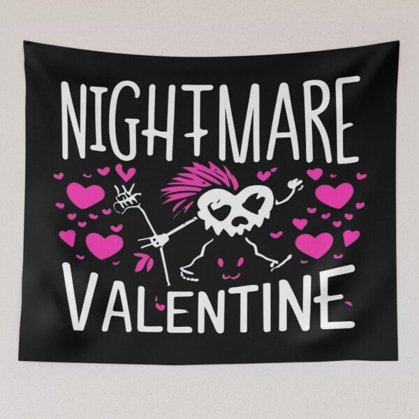 Item preview, Nightmare Valentine No. 2 - Scary Love - Romantic Evil designed and sold by AbstraktTheArt.