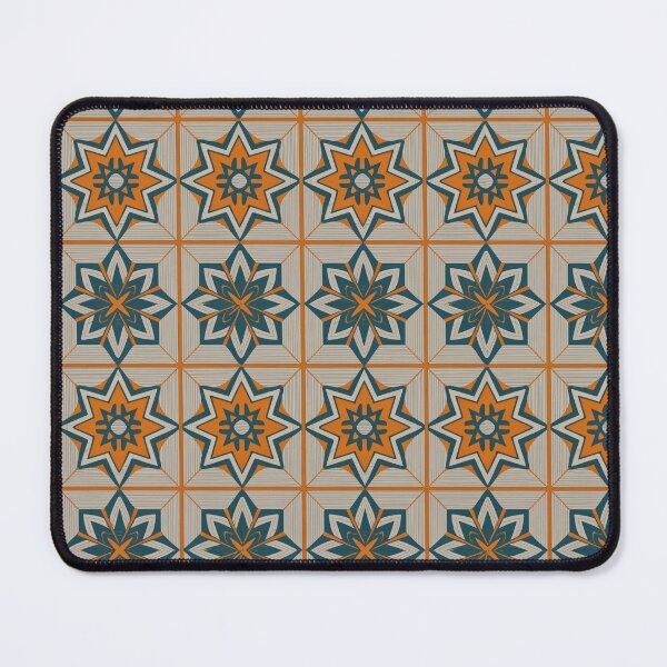 Item preview, Symmetrical and abstract geometric pattern with clean lines designed and sold by SeamlessBlend.