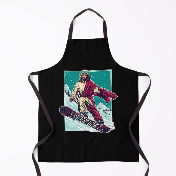 Artikelvorschau, Jesus Christus Snowboarder entworfen und verkauft von TomFrontierArt.