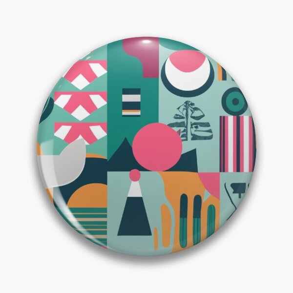 Item preview, Symmetrical and abstract geometric pattern with clean lines designed and sold by SeamlessBlend.