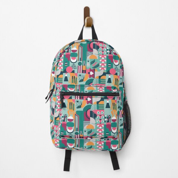 Item preview, Symmetrical and abstract geometric pattern with clean lines designed and sold by SeamlessBlend.