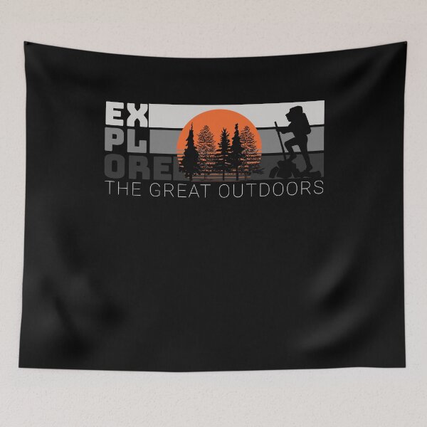 Item preview, Explore the great outdoors - exploretheworld - Visiting Places - aroundtheworld - Die Wanderlust – outdoorlife – exploremore – Sundown adventure – Adventure capitalist. designed and sold by JansenGS.