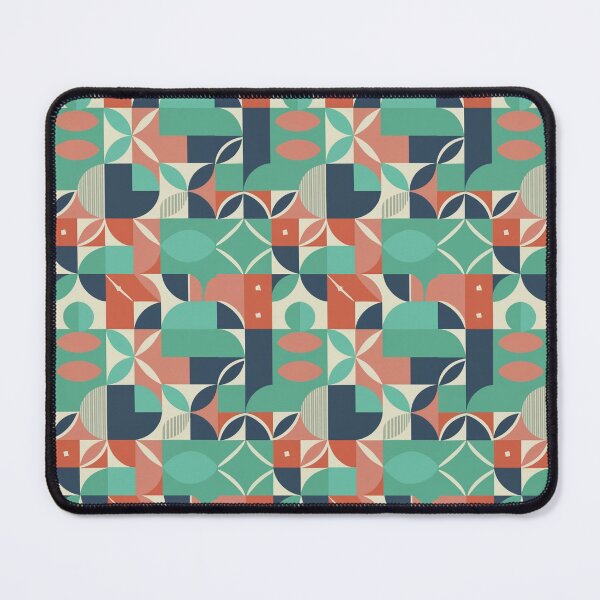 Item preview, Symmetrical and abstract geometric pattern with clean lines designed and sold by SeamlessBlend.