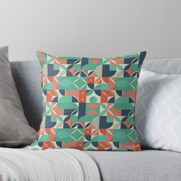 Item preview, Symmetrical and abstract geometric pattern with clean lines designed and sold by SeamlessBlend.
