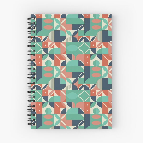 Item preview, Symmetrical and abstract geometric pattern with clean lines designed and sold by SeamlessBlend.
