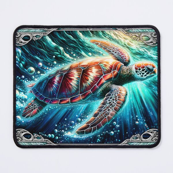 Item preview, Galactic Voyage of the Sea Turtle designed and sold by PanaceaDesign.