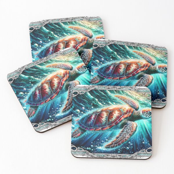 Item preview, Galactic Voyage of the Sea Turtle designed and sold by PanaceaDesign.