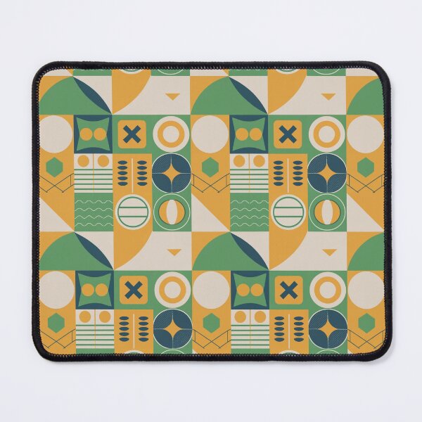 Item preview, Symmetrical and abstract geometric pattern with clean lines designed and sold by SeamlessBlend.