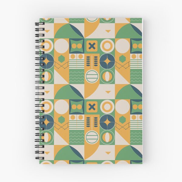 Item preview, Symmetrical and abstract geometric pattern with clean lines designed and sold by SeamlessBlend.