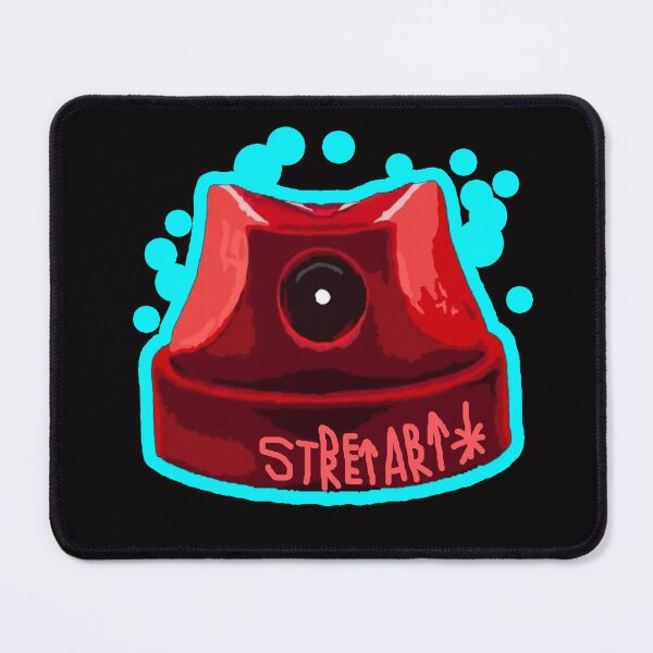 Item preview, graffiti spray cap street art blue bubble designed and sold by Ratatatts.