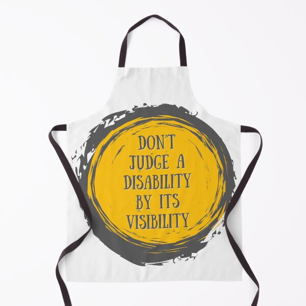 Item preview, Don't judge a disability by its visibility designed and sold by Rebecca Tyler-Squires.