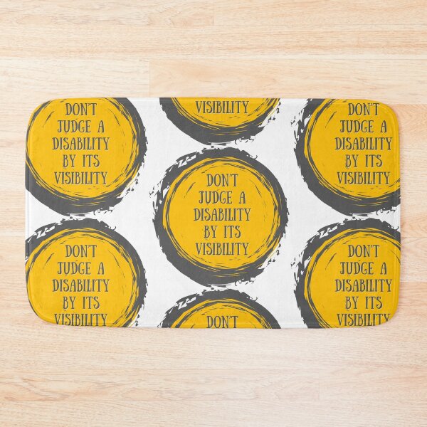 Item preview, Don't judge a disability by its visibility designed and sold by Rebecca Tyler-Squires.