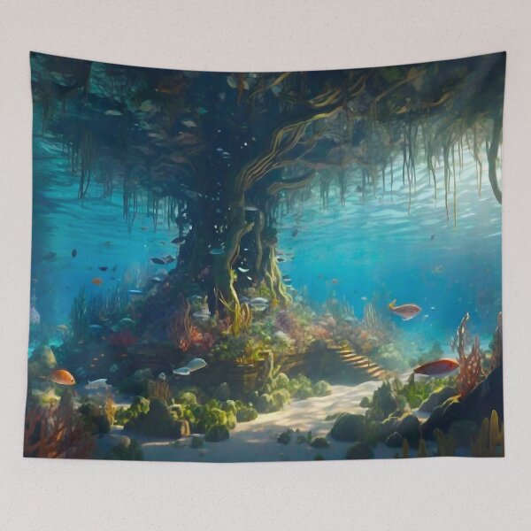 Item preview, Underwater scene designed and sold by M-Y-A-R-T-.