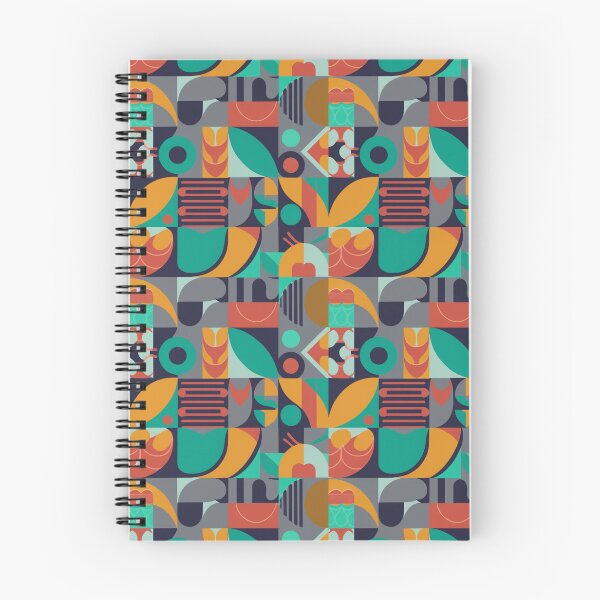 Item preview, Symmetrical and abstract geometric pattern with clean lines designed and sold by SeamlessBlend.
