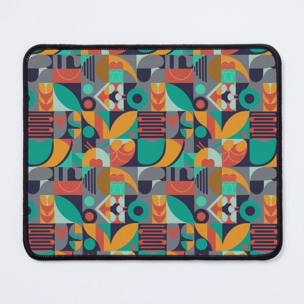Item preview, Symmetrical and abstract geometric pattern with clean lines designed and sold by SeamlessBlend.