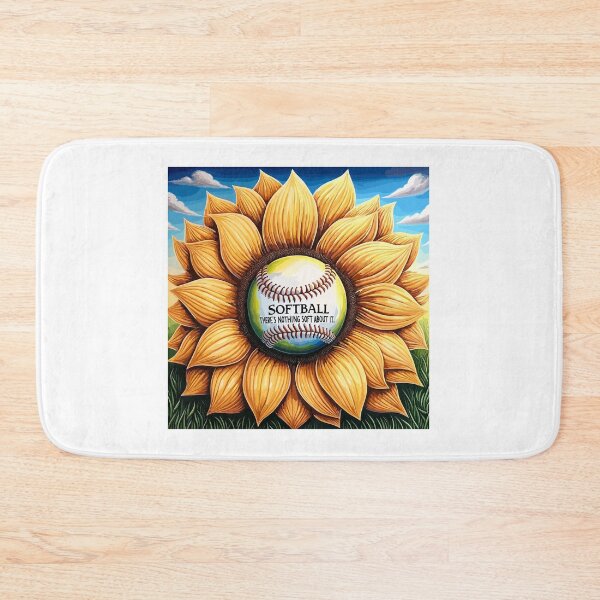 Item preview, Softball:There's Nothing Soft About It - Novelty Softball designed and sold by TeesYouWant.
