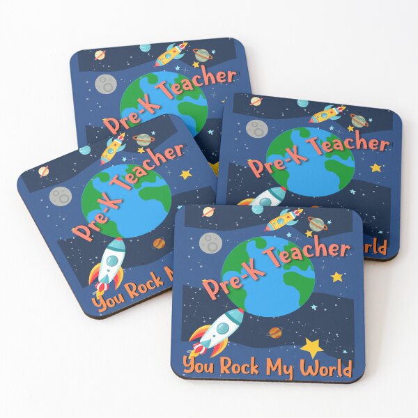 Item preview, You Rock My World Pre-K Teacher, Pre-K Teacher gift, Appreciation Gift, Thank you gift designed and sold by MAKEtoFIT.