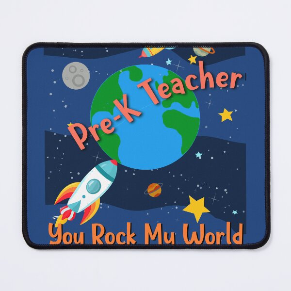 Item preview, You Rock My World Pre-K Teacher, Pre-K Teacher gift, Appreciation Gift, Thank you gift designed and sold by MAKEtoFIT.