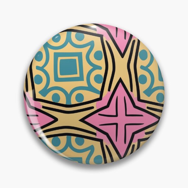 Item preview, Symmetrical and abstract geometric pattern with clean lines designed and sold by SeamlessBlend.