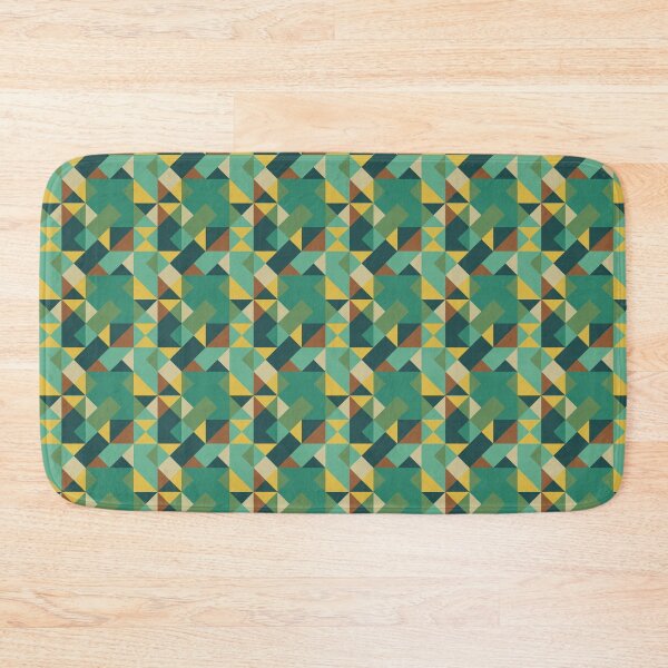 Item preview, Symmetrical and abstract geometric pattern with clean lines designed and sold by SeamlessBlend.