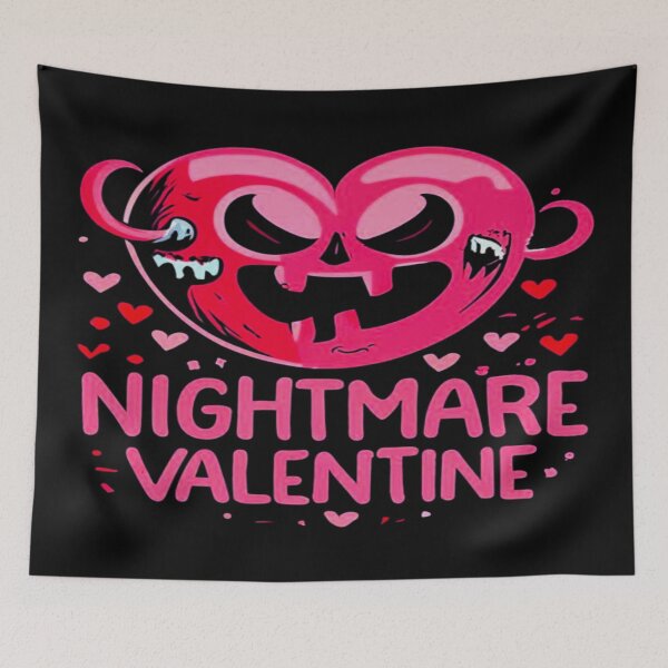 Item preview, Nightmare Valentine No. 3 - Scary Love - Romantic Evil designed and sold by AbstraktTheArt.